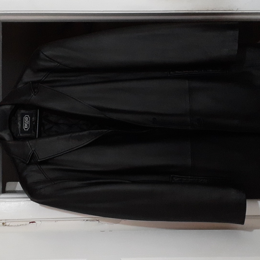 BGSD UNISEX LEATHER JACKER